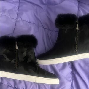 Paolo Black and White Women's Sneakers